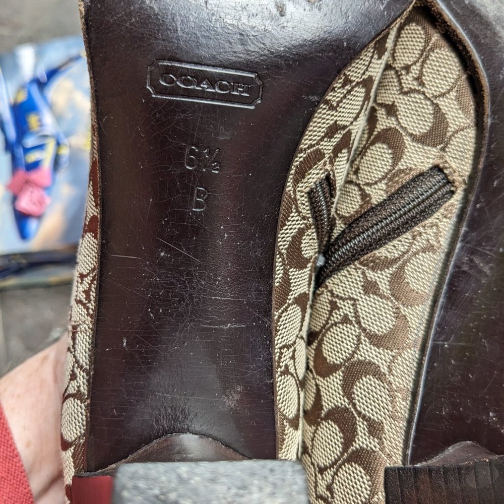 Coach Daphne Ankle Booties Shoes 6.5 B - Picture 2 of 7